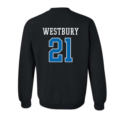 Texas A&M Corpus Christi - NCAA Women's Soccer : Morgan Westbury - Classic Shersey Crewneck Sweatshirt-1