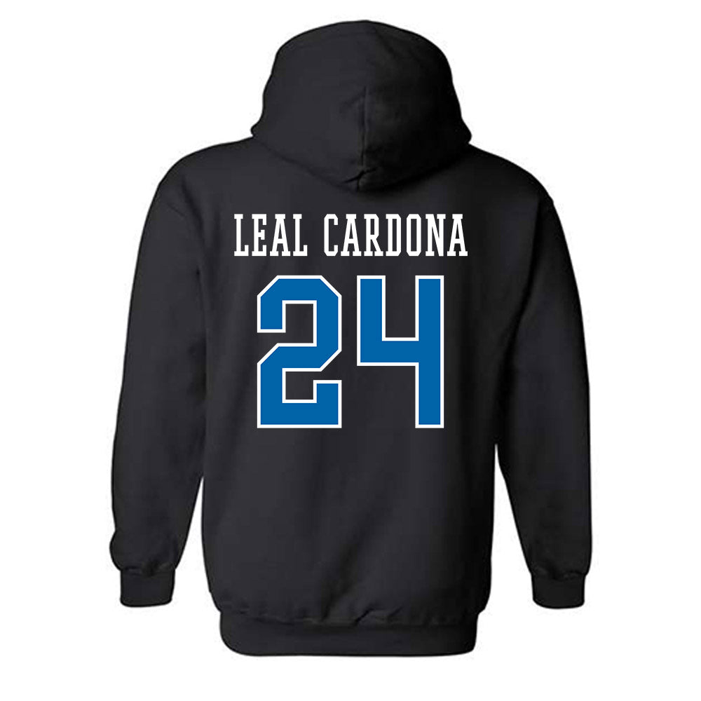 Texas A&M Corpus Christi - NCAA Women's Soccer : Cilia Leal Cardona - Classic Shersey Hooded Sweatshirt-1