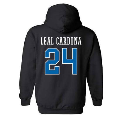 Texas A&M Corpus Christi - NCAA Women's Soccer : Cilia Leal Cardona - Classic Shersey Hooded Sweatshirt-1