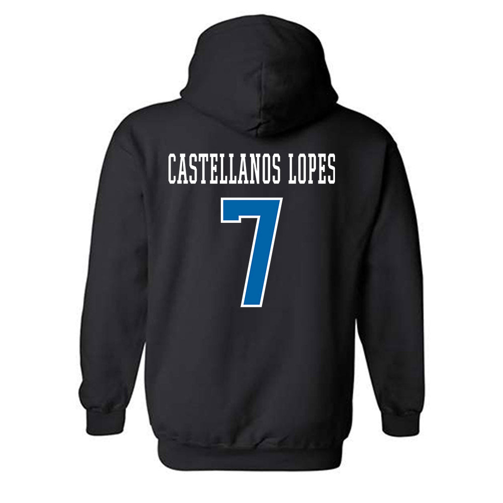 Texas A&M Corpus Christi - NCAA Women's Soccer : Isabella Castellanos Lopes - Classic Shersey Hooded Sweatshirt-1