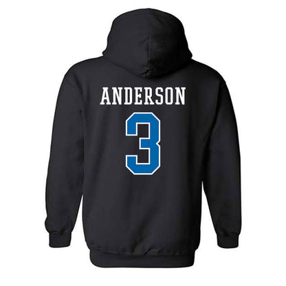 Texas A&M Corpus Christi - NCAA Women's Soccer : MyJoi Anderson - Classic Shersey Hooded Sweatshirt-1