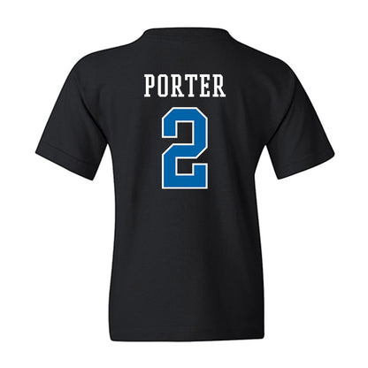 Texas A&M Corpus Christi - NCAA Women's Soccer : Katie Porter - Classic Shersey Youth T-Shirt-1