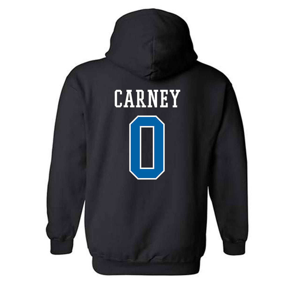 Texas A&M Corpus Christi - NCAA Women's Basketball : Naiya Carney - Classic Shersey Hooded Sweatshirt-1