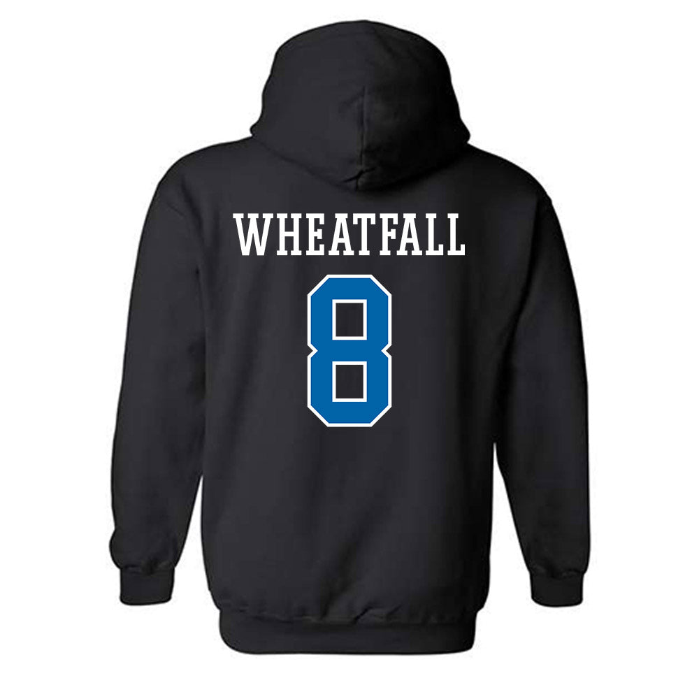 Texas A&M Corpus Christi - NCAA Men's Basketball : Bryson Wheatfall - Classic Shersey Hooded Sweatshirt-1