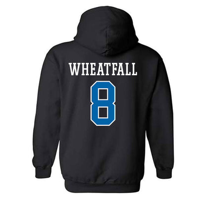 Texas A&M Corpus Christi - NCAA Men's Basketball : Bryson Wheatfall - Classic Shersey Hooded Sweatshirt-1