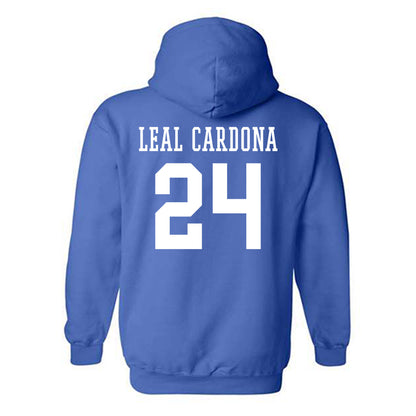 Texas A&M Corpus Christi - NCAA Women's Soccer : Cilia Leal Cardona - Classic Shersey Hooded Sweatshirt-1