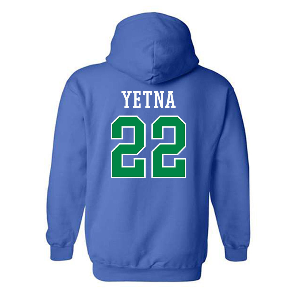 Texas A&M Corpus Christi - NCAA Men's Basketball : Franck Yetna - Classic Shersey Hooded Sweatshirt-1