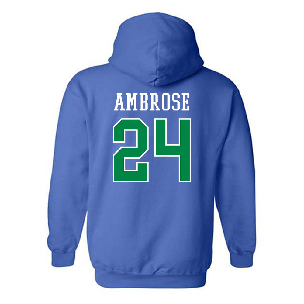 Texas A&M Corpus Christi - NCAA Men's Basketball : Jamal ambrose - Classic Shersey Hooded Sweatshirt-1