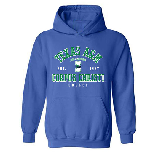 Texas A&M Corpus Christi - NCAA Women's Soccer : Ava Hunt - Classic Shersey Hooded Sweatshirt-0