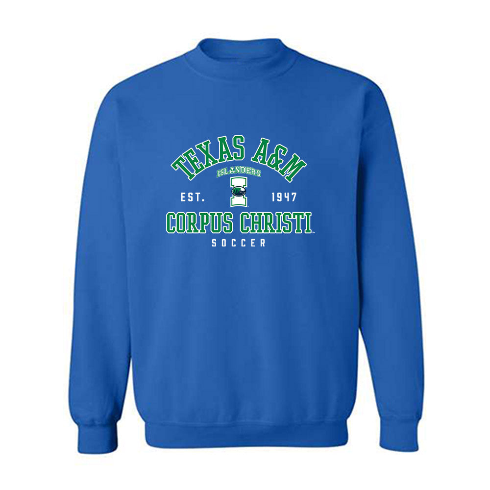 Texas A&M Corpus Christi - NCAA Women's Soccer : Hayven Harrison - Classic Shersey Crewneck Sweatshirt-0