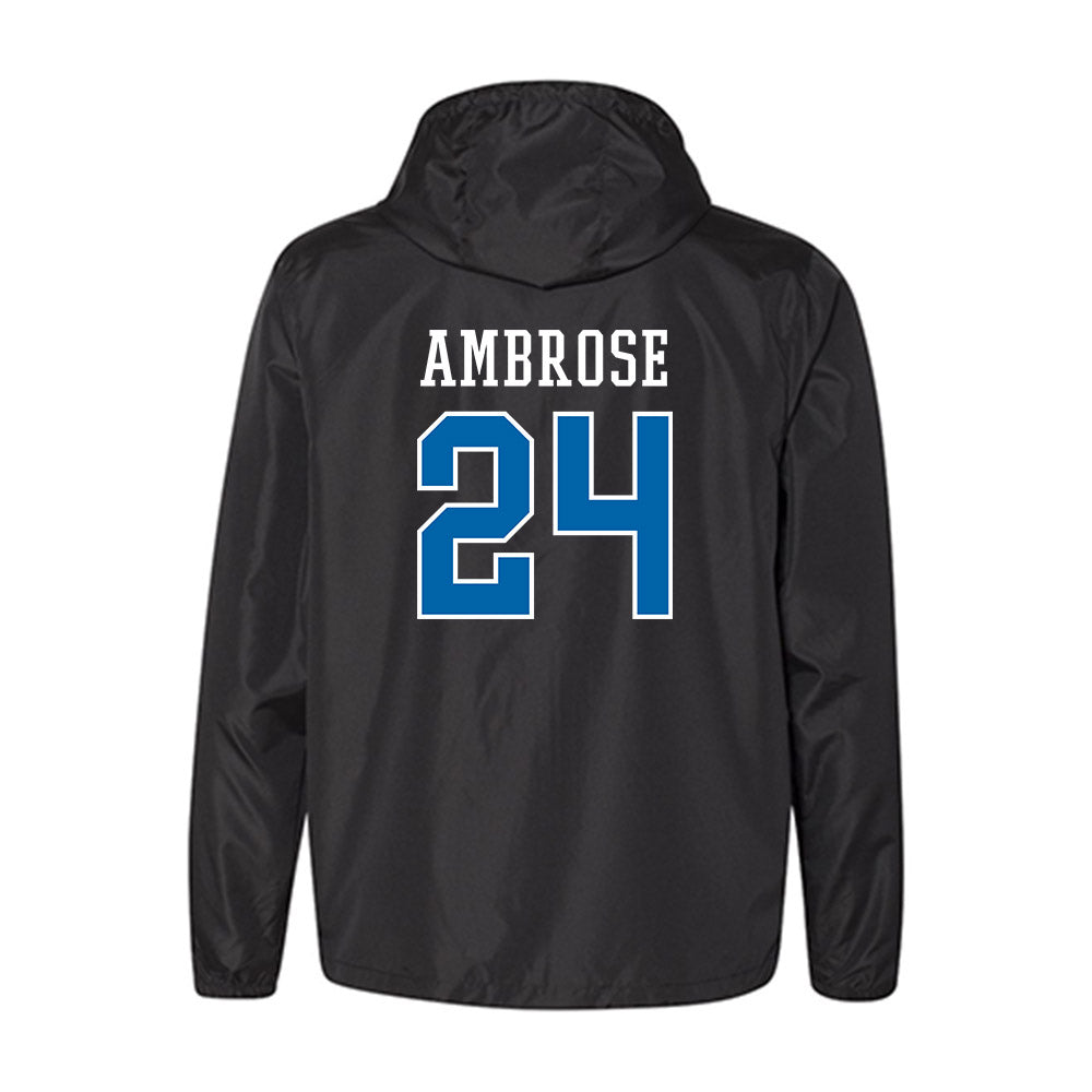 Texas A&M Corpus Christi - NCAA Men's Basketball : Jamal ambrose - Windbreaker-1