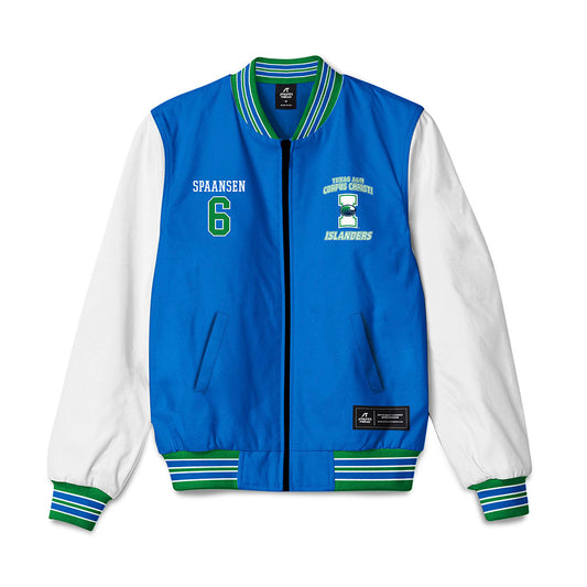 Texas A&M Corpus Christi - NCAA Beach Volleyball : Tess Spaansen - Bomber Jacket-0