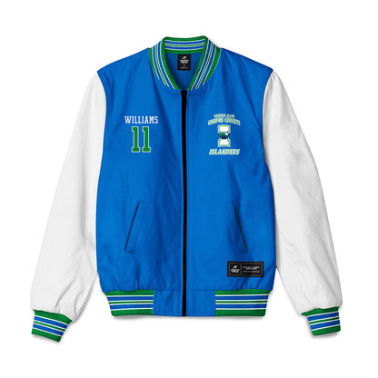 Texas A&M Corpus Christi - NCAA Softball : Malia Williams - Bomber Jacket-0