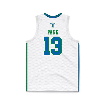 Texas A&M Corpus Christi - NCAA Men's Basketball : trent pane - White Basketball Jersey-1