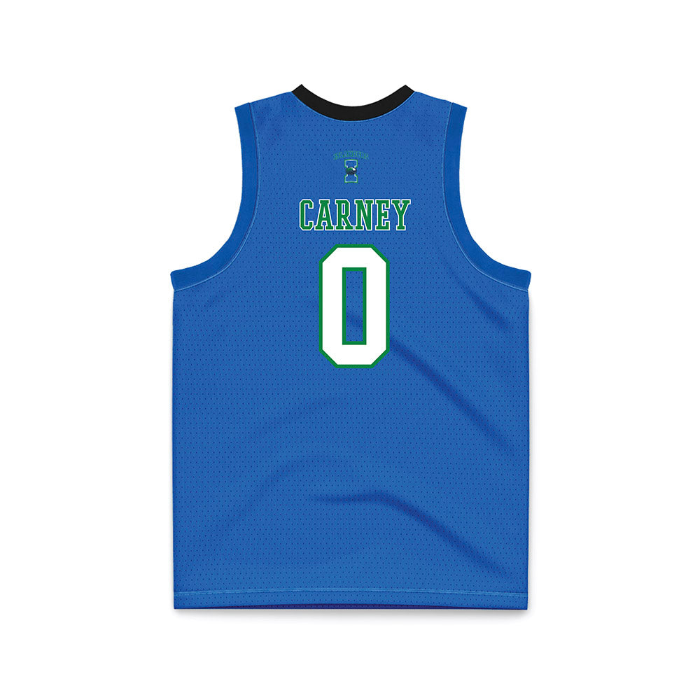 Texas A&M Corpus Christi - NCAA Women's Basketball : Naiya Carney - Royal Basketball Jersey-1