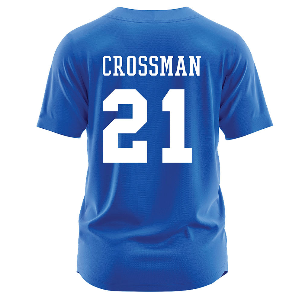 Texas A&M Corpus Christi - NCAA Softball : Katelyn Crossman - Royal Jersey-1