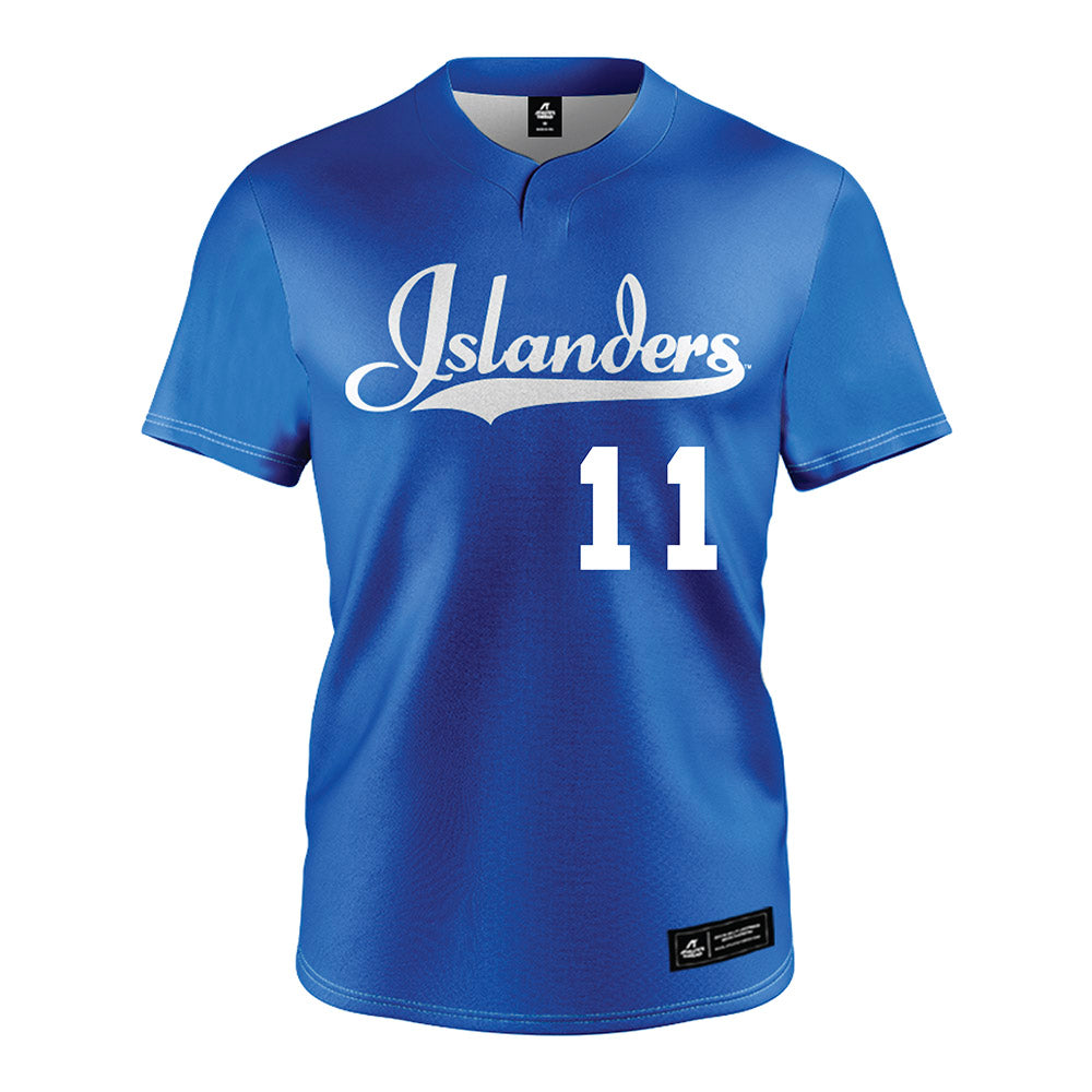 Texas A&M Corpus Christi - NCAA Softball : Malia Williams - Royal Jersey-0