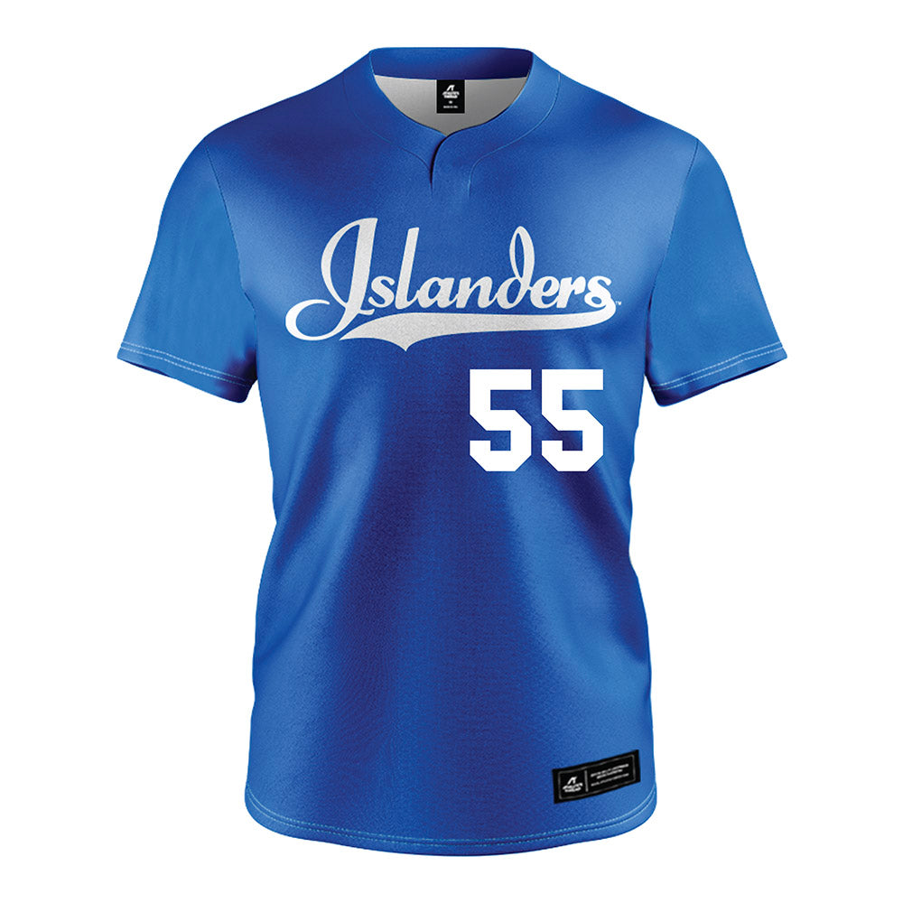 Texas A&M Corpus Christi - NCAA Softball : Karisa Lopez - Royal Jersey-0