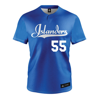 Texas A&M Corpus Christi - NCAA Softball : Karisa Lopez - Royal Jersey-0