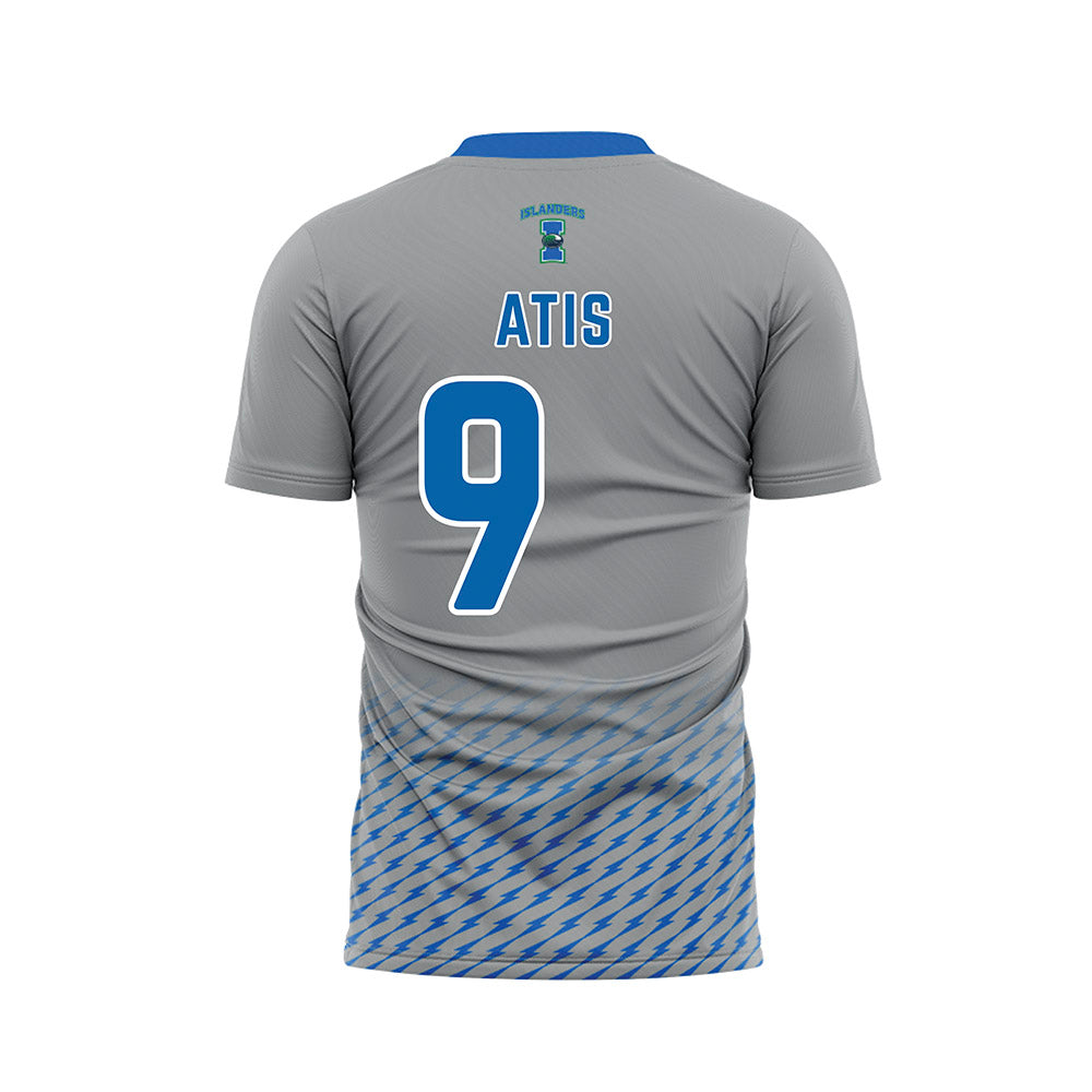 Texas A&M Corpus Christi - NCAA Women's Soccer : Mai-Lisa Atis - Grey Soccer Jersey-1