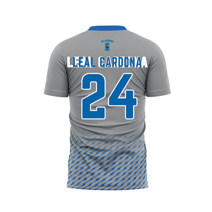 Texas A&M Corpus Christi - NCAA Women's Soccer : Cilia Leal Cardona - Grey Soccer Jersey-1