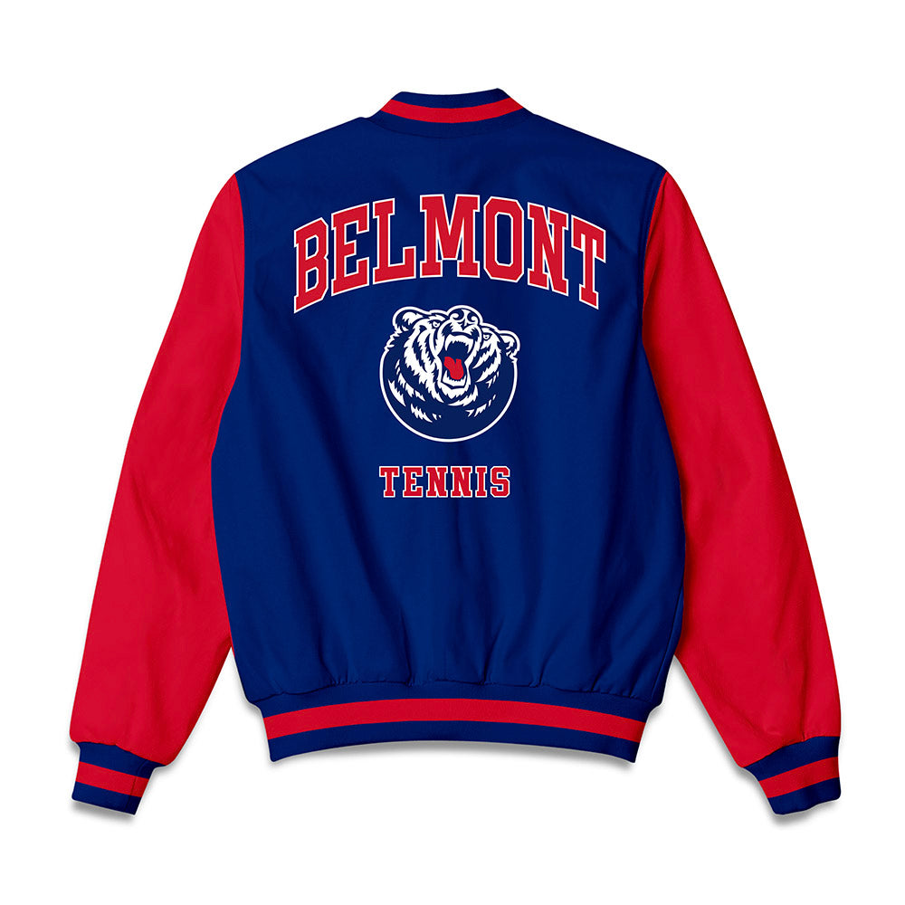 Belmont - NCAA Women's Tennis : Emma Grant - Bomber Jacket-1