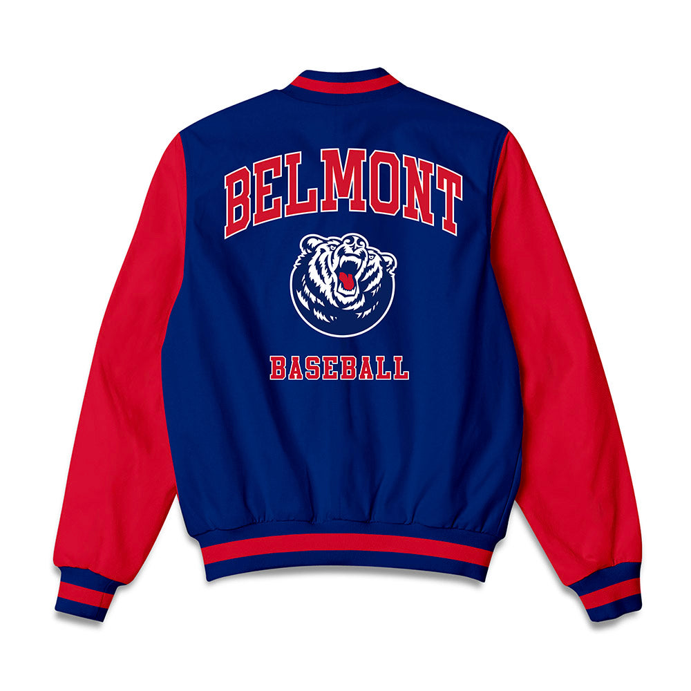 Belmont - NCAA Baseball : Kaden Galason - Bomber Jacket-1
