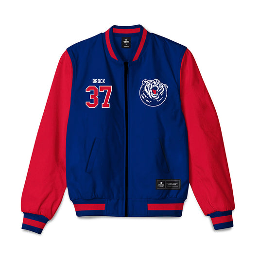 Belmont - NCAA Baseball : Logan Brock - Bomber Jacket