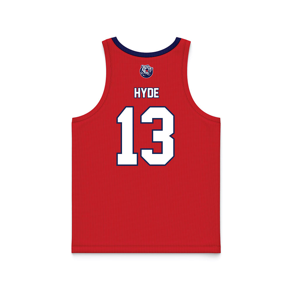 Belmont - NCAA Women's Basketball : Claire Hyde - Red Basketball Jersey
