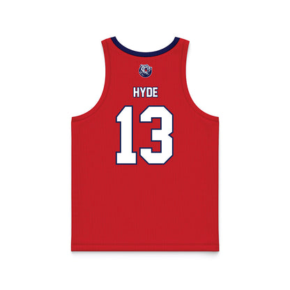 Belmont - NCAA Women's Basketball : Claire Hyde - Red Basketball Jersey