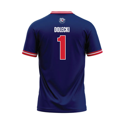 Belmont - NCAA Softball : Madison Dolecki - Navy Baseball Jersey-1