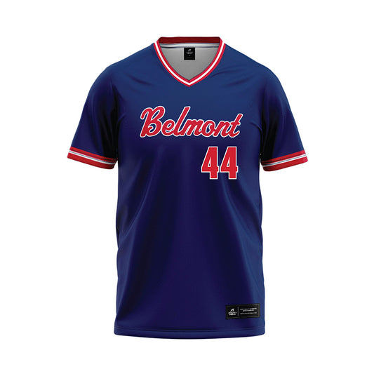 Belmont - NCAA Softball : Anna Caskey - Navy Jersey-0