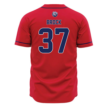 Belmont - NCAA Baseball : Logan Brock - Red Jersey