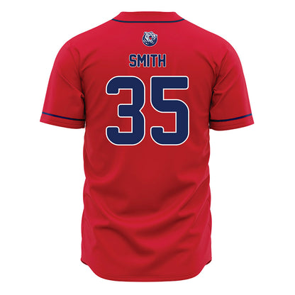 Belmont - NCAA Baseball : Tucker Smith - Red Jersey-1