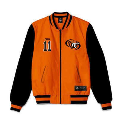Pacific - NCAA Women's Water Polo : Anna Crum - Bomber Jacket-0