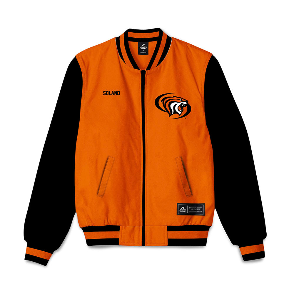 Pacific - NCAA Women's Track & Field : Gianna solano - Bomber Jacket-0