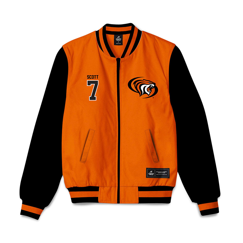 Pacific - NCAA Softball : Jayleen Scott - Bomber Jacket-0