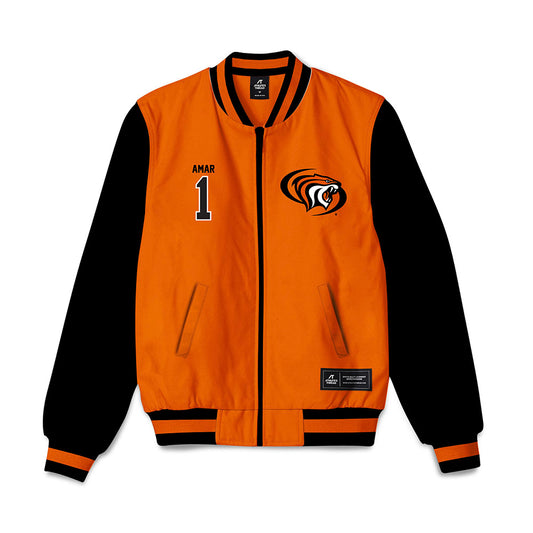 Pacific - NCAA Men's Tennis : Ran Amar - Bomber Jacket-0