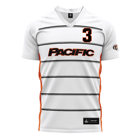 Pacific - NCAA Men's Soccer : Matteo Carbone - Soccer Jersey-0