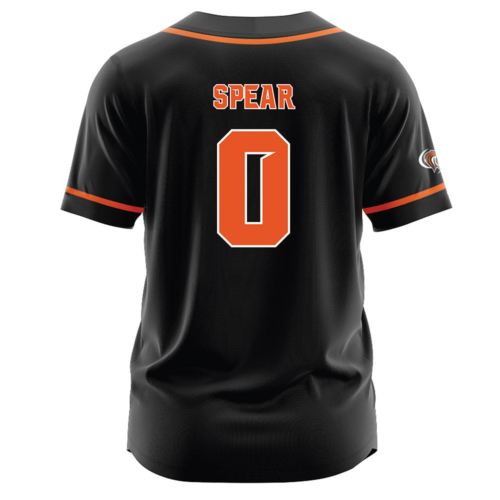 Pacific - NCAA Baseball : Colin Spear - Black Jersey-1