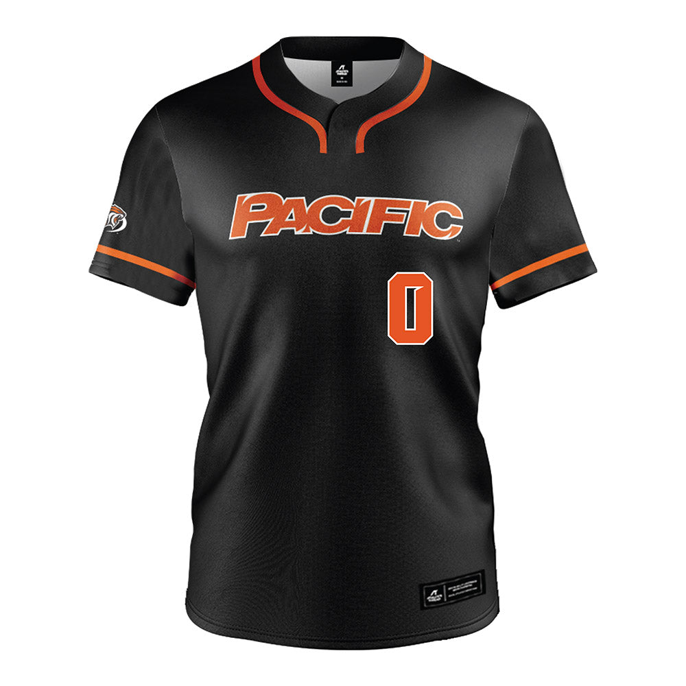 Pacific - NCAA Baseball : Colin Spear - Black Jersey-0
