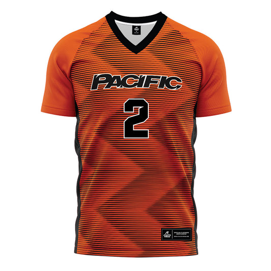 Pacific - NCAA Men's Soccer : Jacob Heisner - Soccer Jersey-0