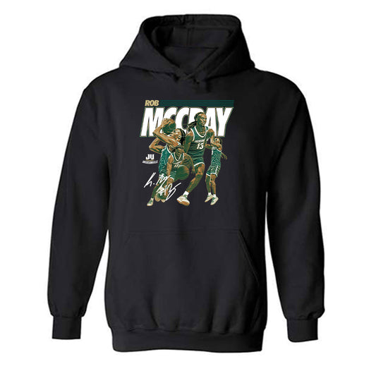 Jacksonville - NCAA Men's Basketball : Robert McCray - Player Collage Hooded Sweatshirt