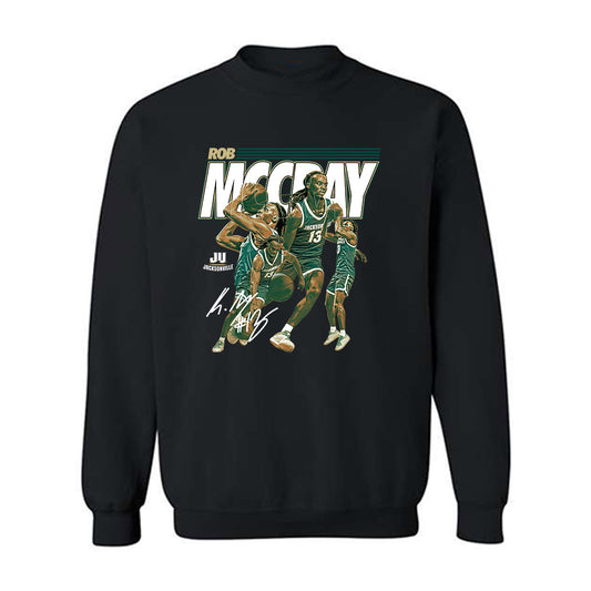 Jacksonville - NCAA Men's Basketball : Robert McCray - Player Collage Crewneck Sweatshirt