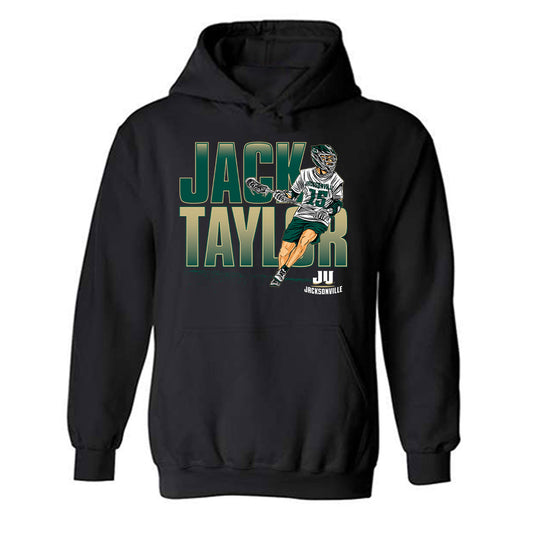 Jacksonville - NCAA Men's Lacrosse : Jack Taylor - Individual Caricature Hooded Sweatshirt