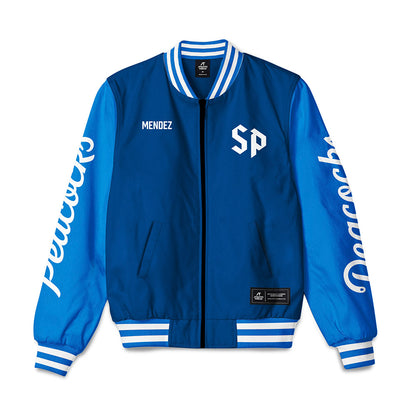 Saint Peter's - NCAA Women's Swimming & Diving : Gwendolyn Mendez - Bomber Jacket-0