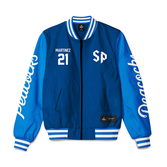 Saint Peter's - NCAA Women's Volleyball : Lara Martinez - Bomber Jacket-0