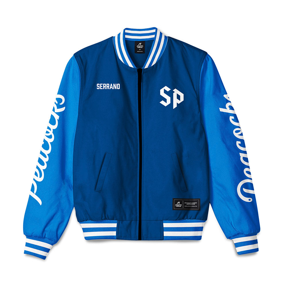 Saint Peter's - NCAA Women's Cross Country : Omaria Serrano - Bomber Jacket-0