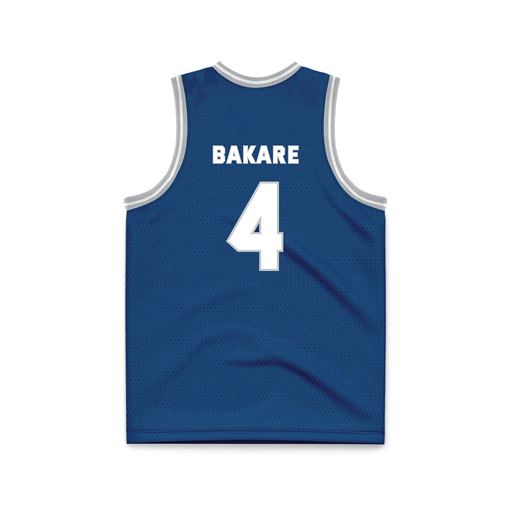 Saint Peter's - NCAA Men's Basketball : Adetokunbo Bakare - Blue Basketball Jersey-1