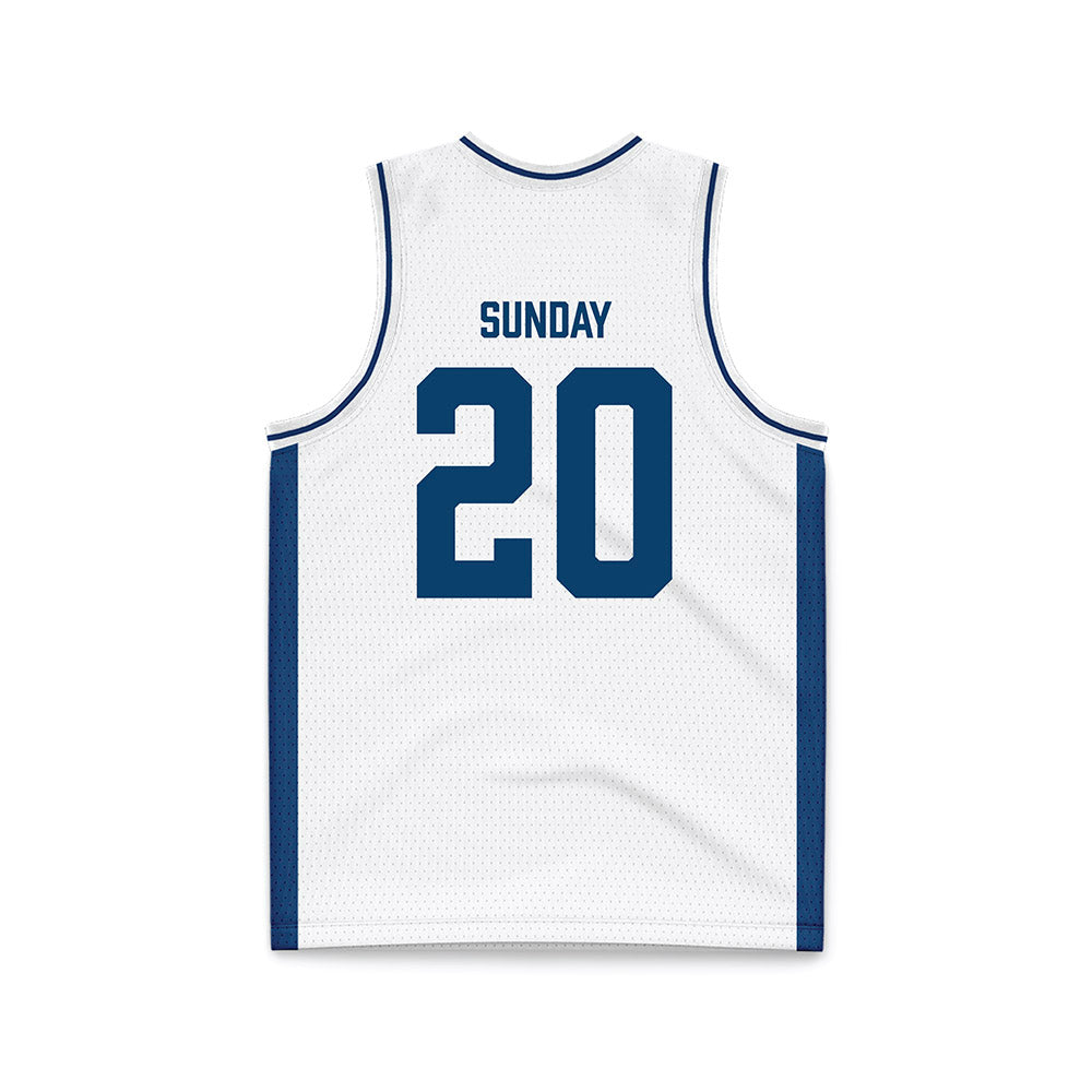 Saint Peter's - NCAA Women's Basketball : Reilly Sunday - White Basketball Jersey-1